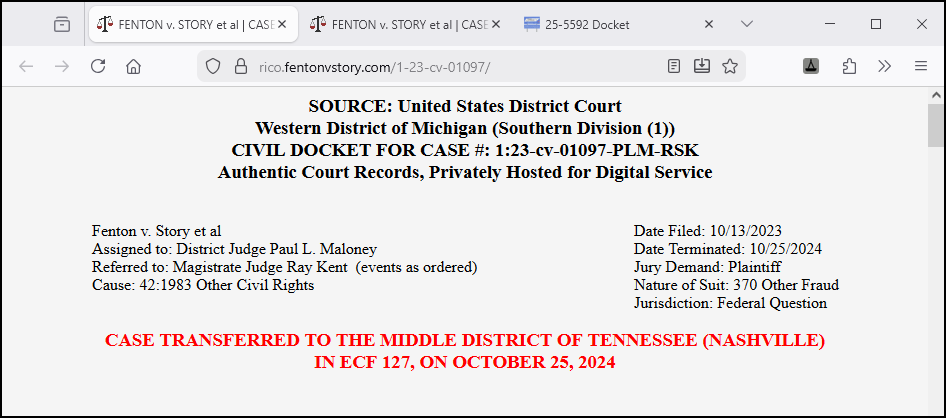 Click for the MIWD Docket